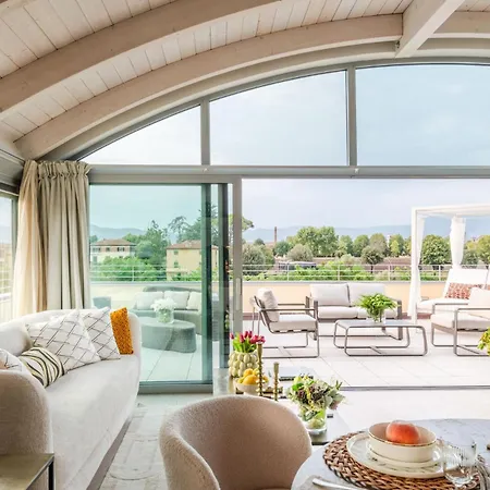 Luce Terrace Panoramic Loft With Elevator, Park In * Lukka