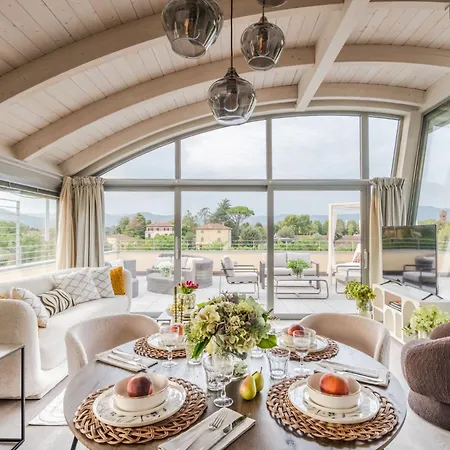 Luce Terrace Panoramic Loft With Elevator, Park In