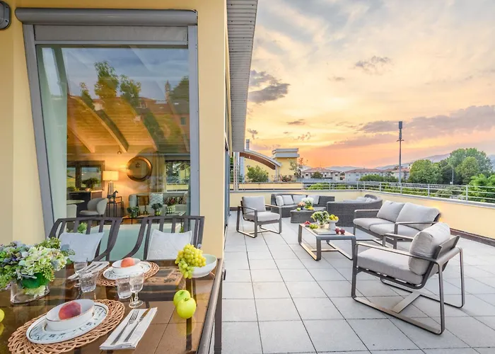 Luce Terrace Panoramic Loft With Elevator, Park In *