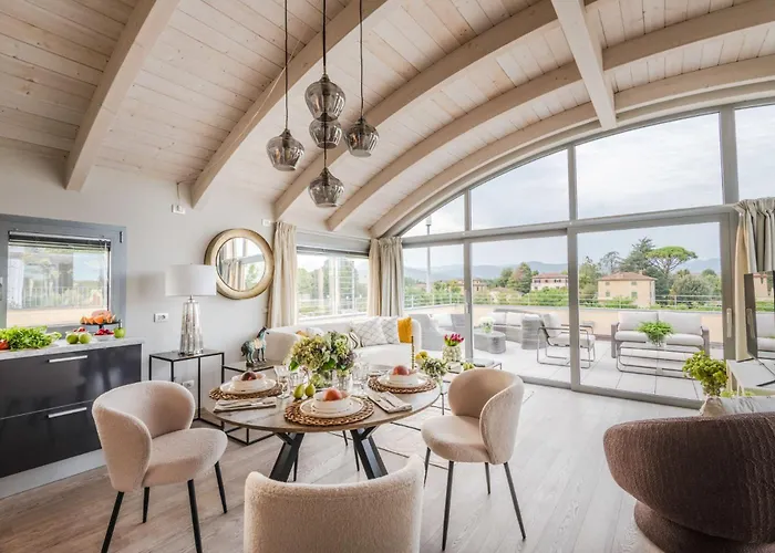 Luce Terrace Panoramic Loft With Elevator, Park In