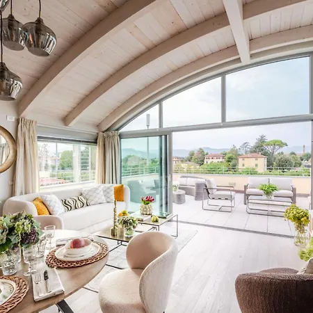 Luce Terrace Panoramic Loft With Elevator, Park In * Lukka