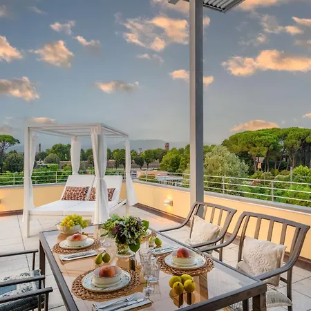 Apartament Luce Terrace Panoramic Loft With Elevator, Park In